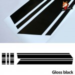 Car Styling Front Bonnet Rear Stripes Hood Trunk Engine Cover Decal Car Stickers Auto Sport Styling Vinyl for BMW Mini F60